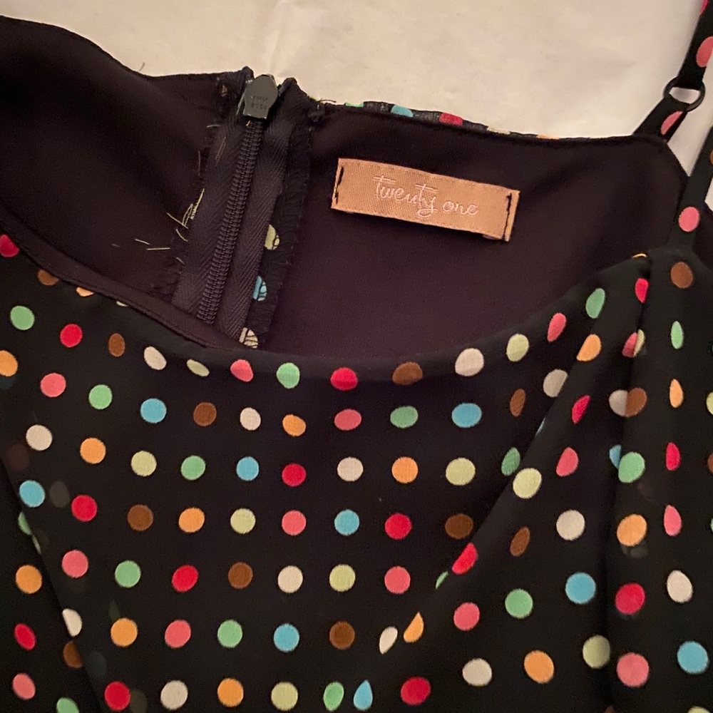 [LIKE NEW] Forever21 Polka Dot Tank Top